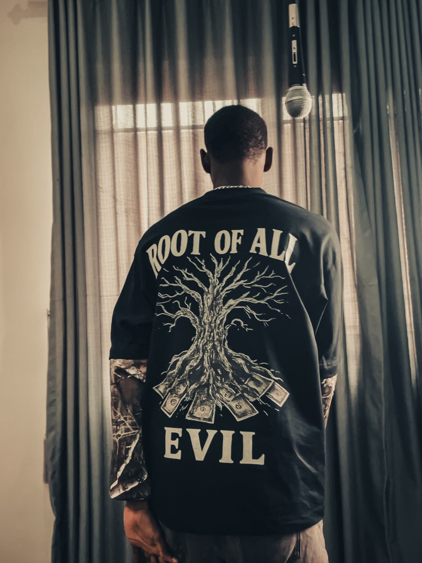 Root Of All Evil (Black || Long sleeves)