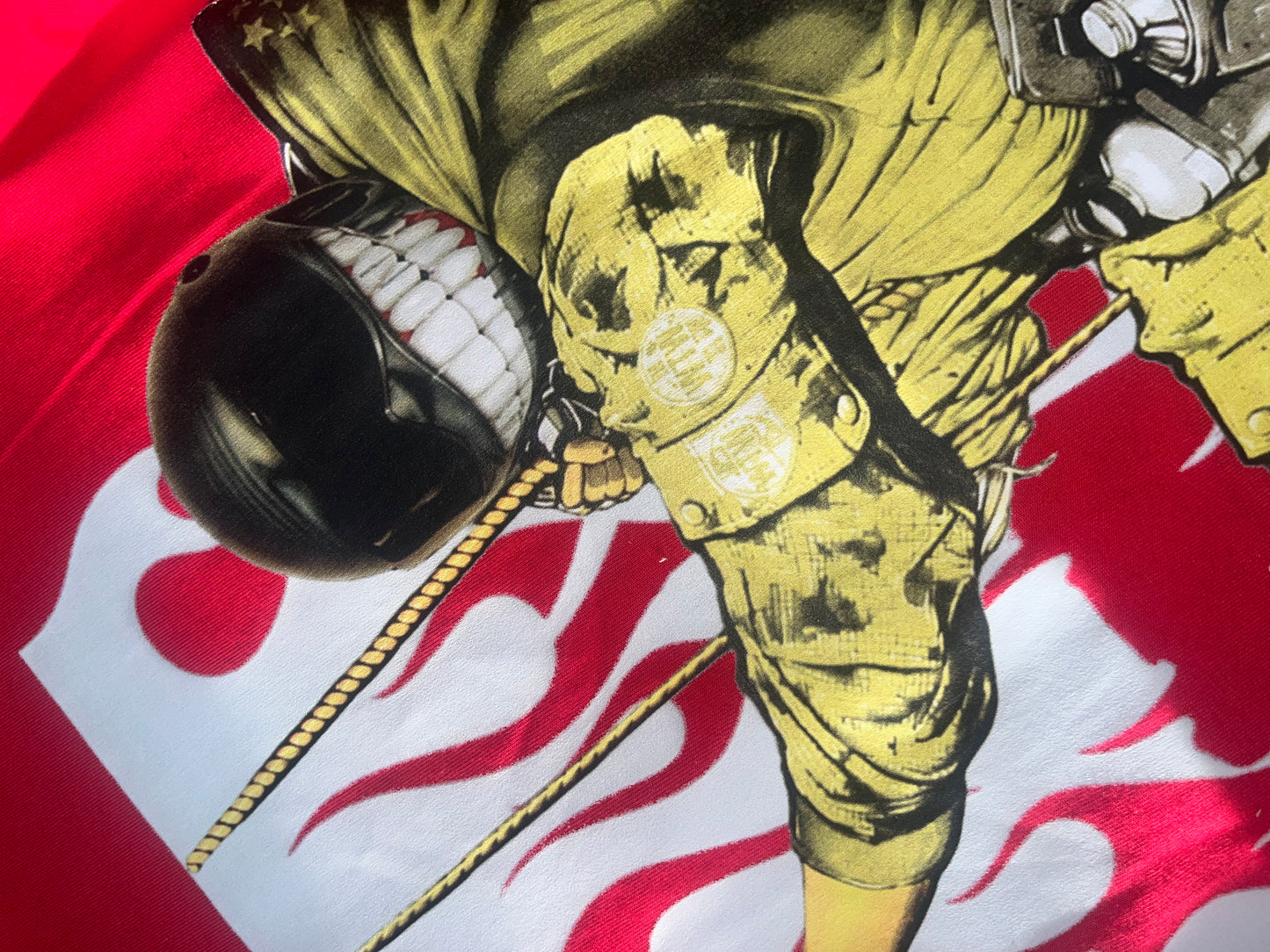 UNRELEASED SPIKE TEE (red)